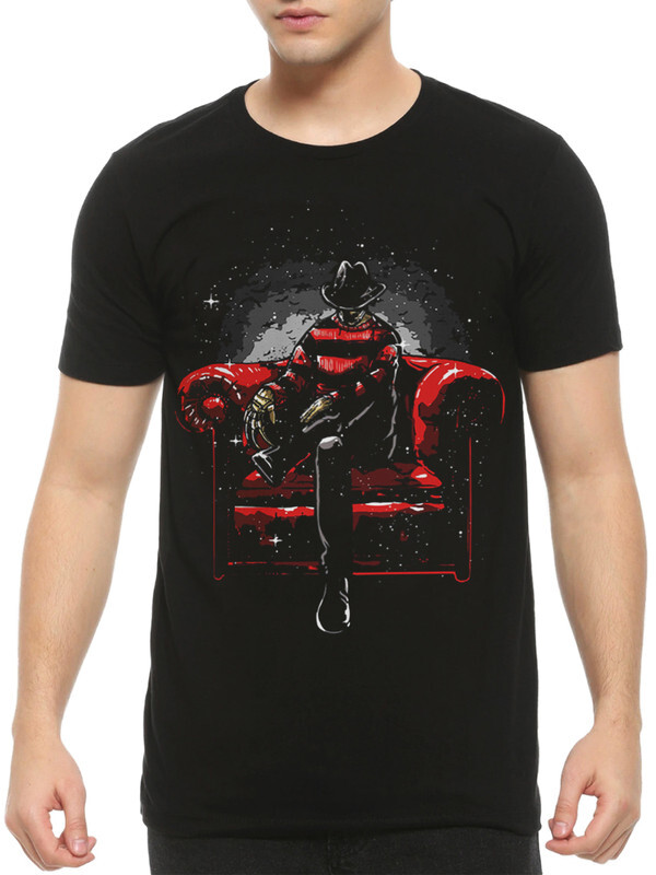 Футболка мужская DreamShirts Studio Фредди Крюгер Кошмар на улице Вязов - 2 черная M