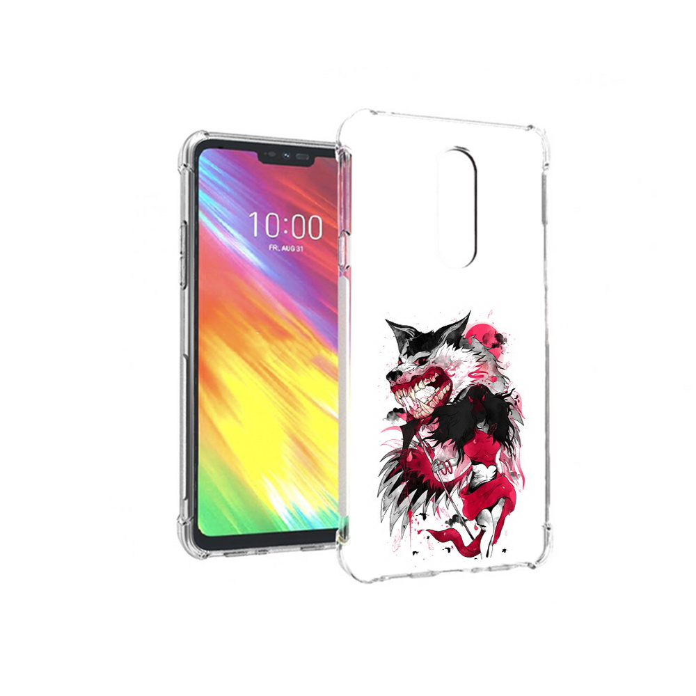 

Чехол MyPads Tocco для LG G7 красная шапочка (PT124618.72.410), Прозрачный, Tocco