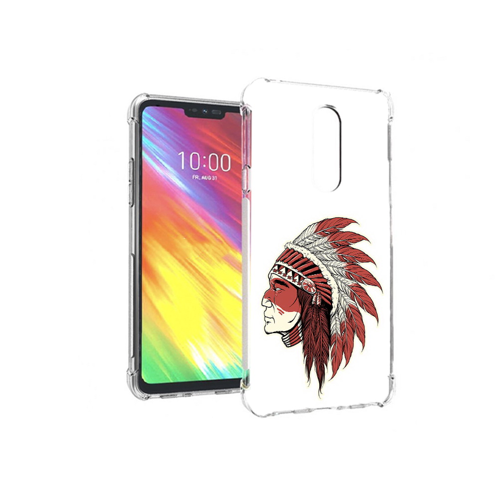 

Чехол MyPads Tocco для LG G7 красный индеец (PT124618.72.411), Прозрачный, Tocco