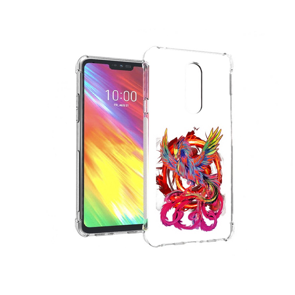 

Чехол MyPads Tocco для LG G7 красочный феникс (PT124618.72.414), Прозрачный, Tocco