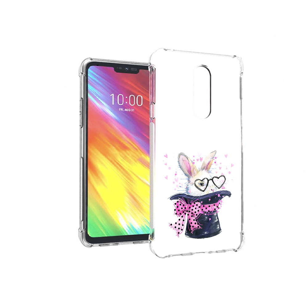 Чехол MyPads Tocco для LG G7 кролик в шляпе (PT124618.72.418)