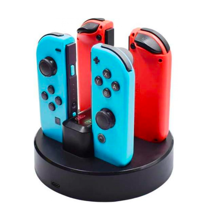

Зарядная станция для контроллеров GSN-620 для Nintendo Switch, Черный, GSN-620