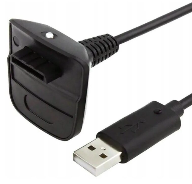 

Кабель для геймпада для Xbox 360, Белый, Xbox 360 Dedicated Charging & Connecting 2 in 1 cable