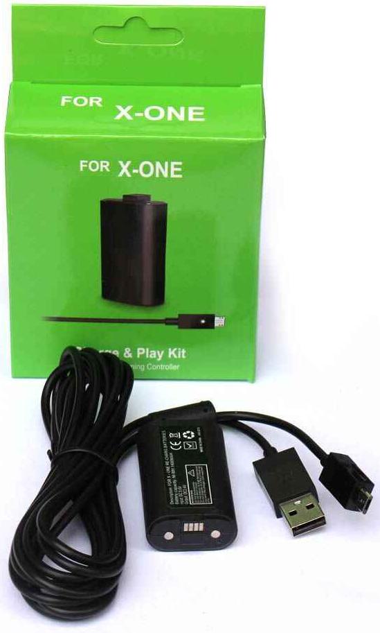 Зарядный комплект (Провод + Аккумулятор) для геймпада Play Charge Kit (RA-2015-2) (Xbox On