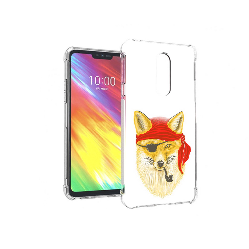 

Чехол MyPads Tocco для LG G7 лиса-пират (PT124618.72.440), Прозрачный, Tocco