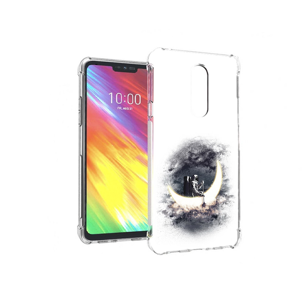 

Чехол MyPads Tocco для LG G7 лунный путешественник (PT124618.72.448), Прозрачный, Tocco
