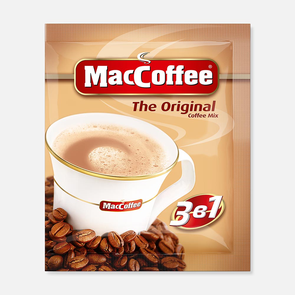 Кофейный напиток MacCoffee The Original 3 в 1, растворимый, 20 г