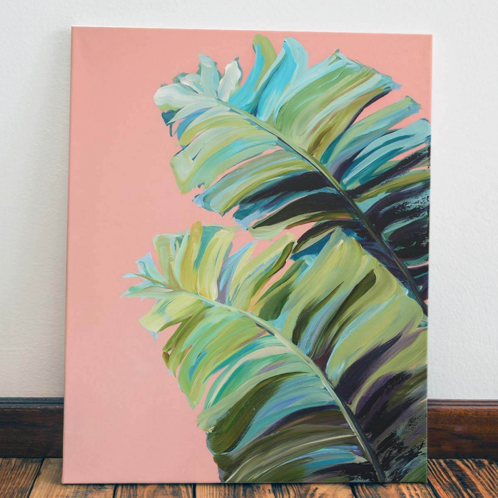 

Картина Red Panda Тропические Листья40x60
