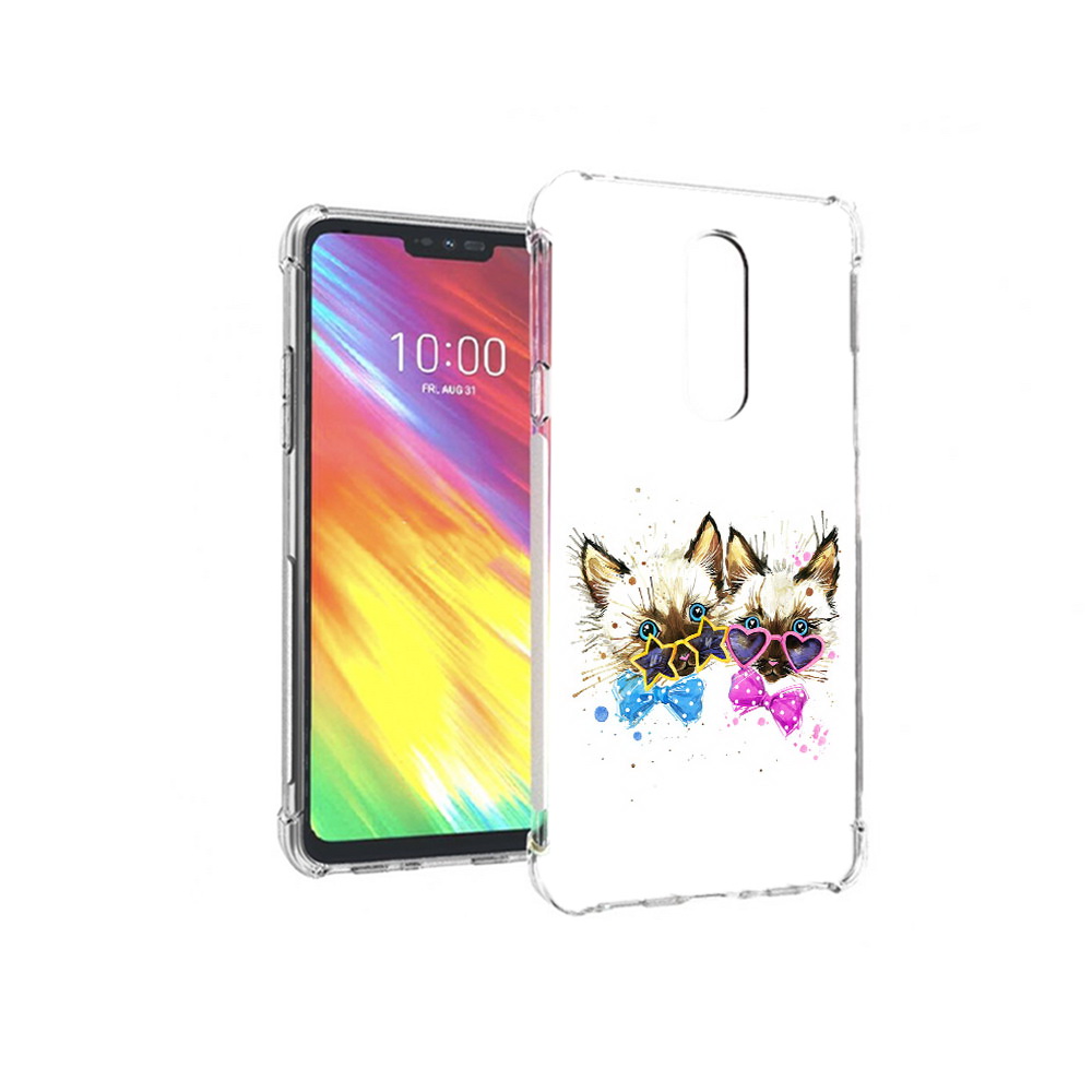 

Чехол MyPads Tocco для LG G7 милые котята (PT124618.72.474), Прозрачный, Tocco