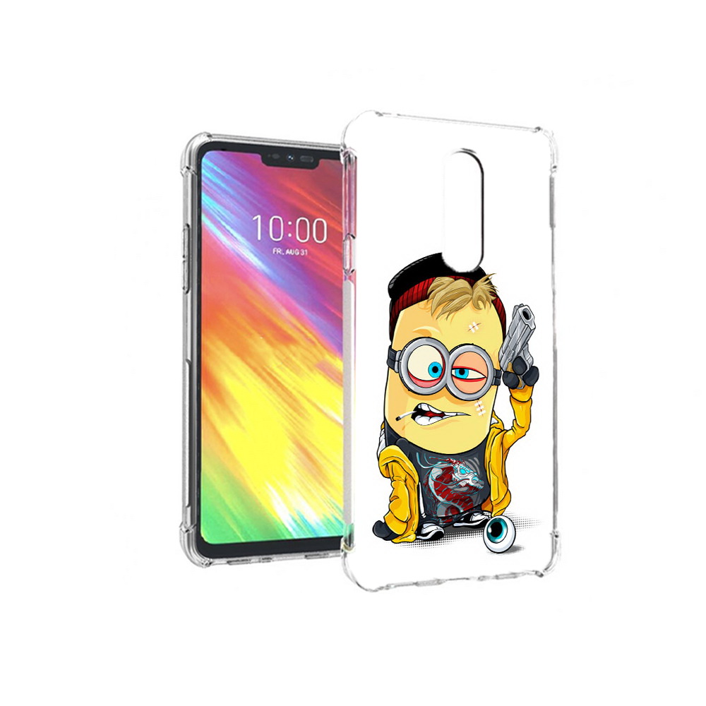 

Чехол MyPads Tocco для LG G7 миньон бандит (PT124618.72.475), Прозрачный, Tocco