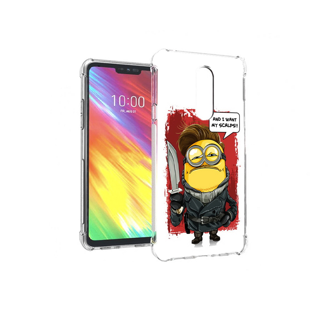 

Чехол MyPads Tocco для LG G7 миньон убийца (PT124618.72.477), Прозрачный, Tocco