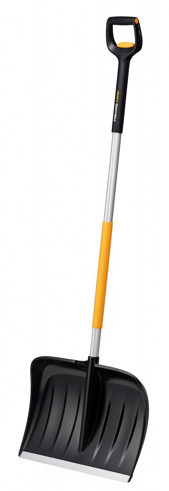 фото Лопата для уборки снега fiskars x-series 1057189 с черенком