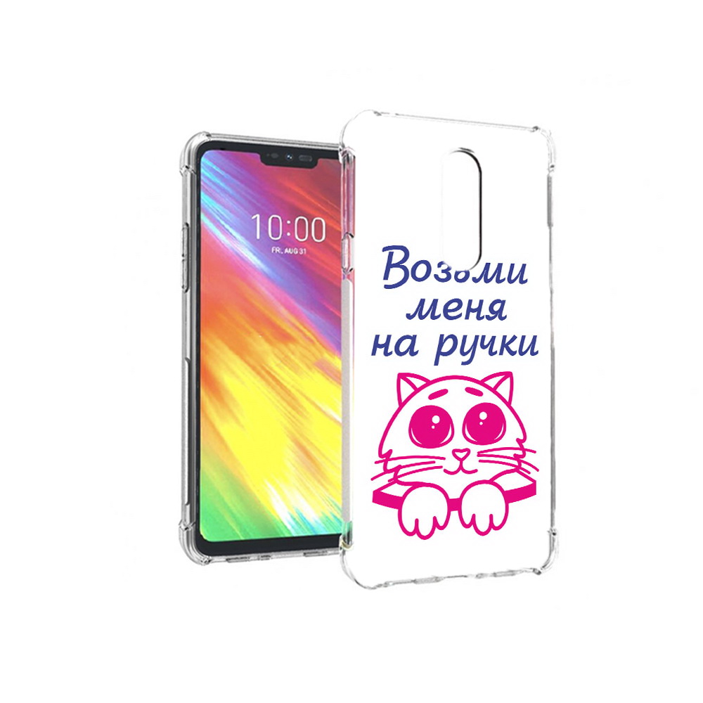 

Чехол MyPads Tocco для LG G7 мяу (PT124618.72.491), Прозрачный, Tocco