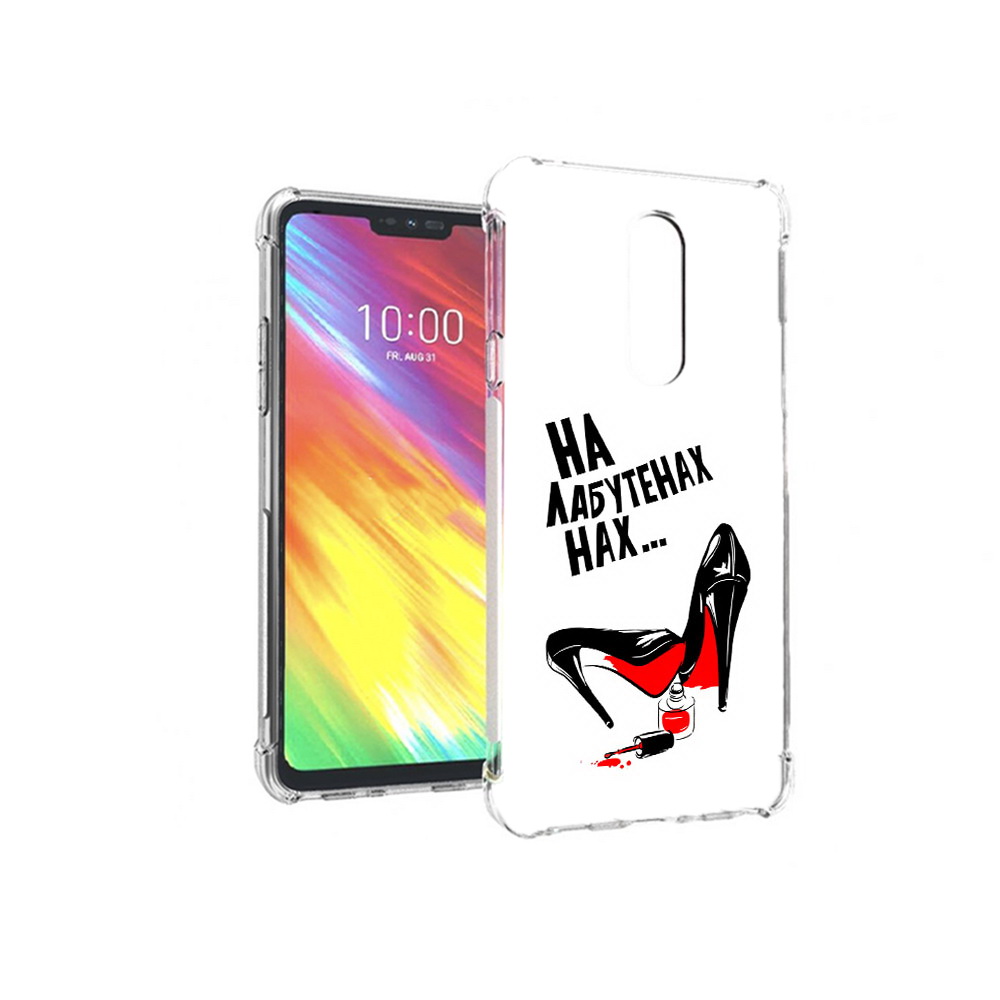 

Чехол MyPads Tocco для LG G7 на лабутенах (PT124618.72.493), Прозрачный, Tocco