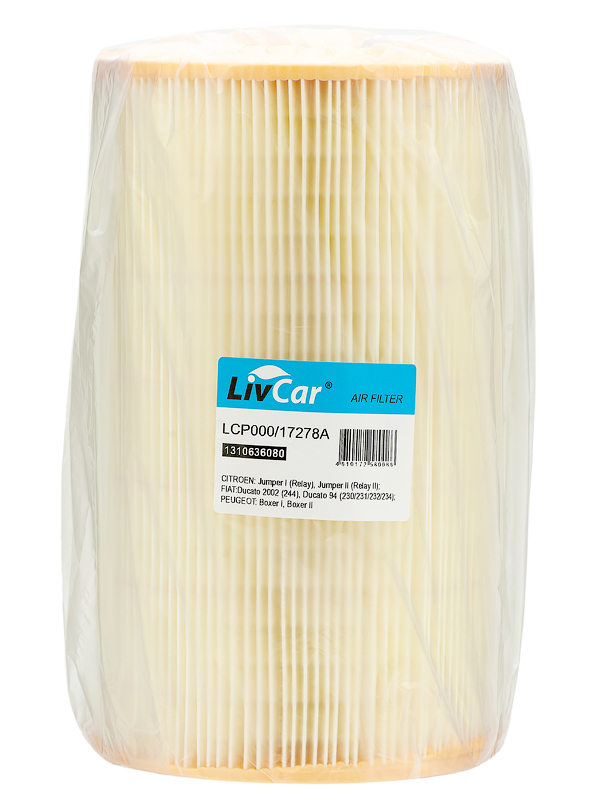 

Фильтр воздушный двигателя Livcar Air Filter Lcp000/17278А LivCar LCP000/17278A