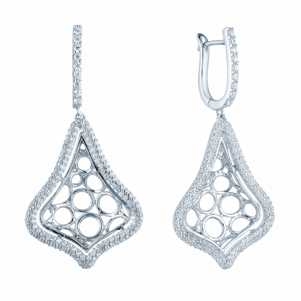 

Серьги подвески из серебра с фианитом Element47 DM0026E_SR_001_WG, DM0026E_SR_001_WG