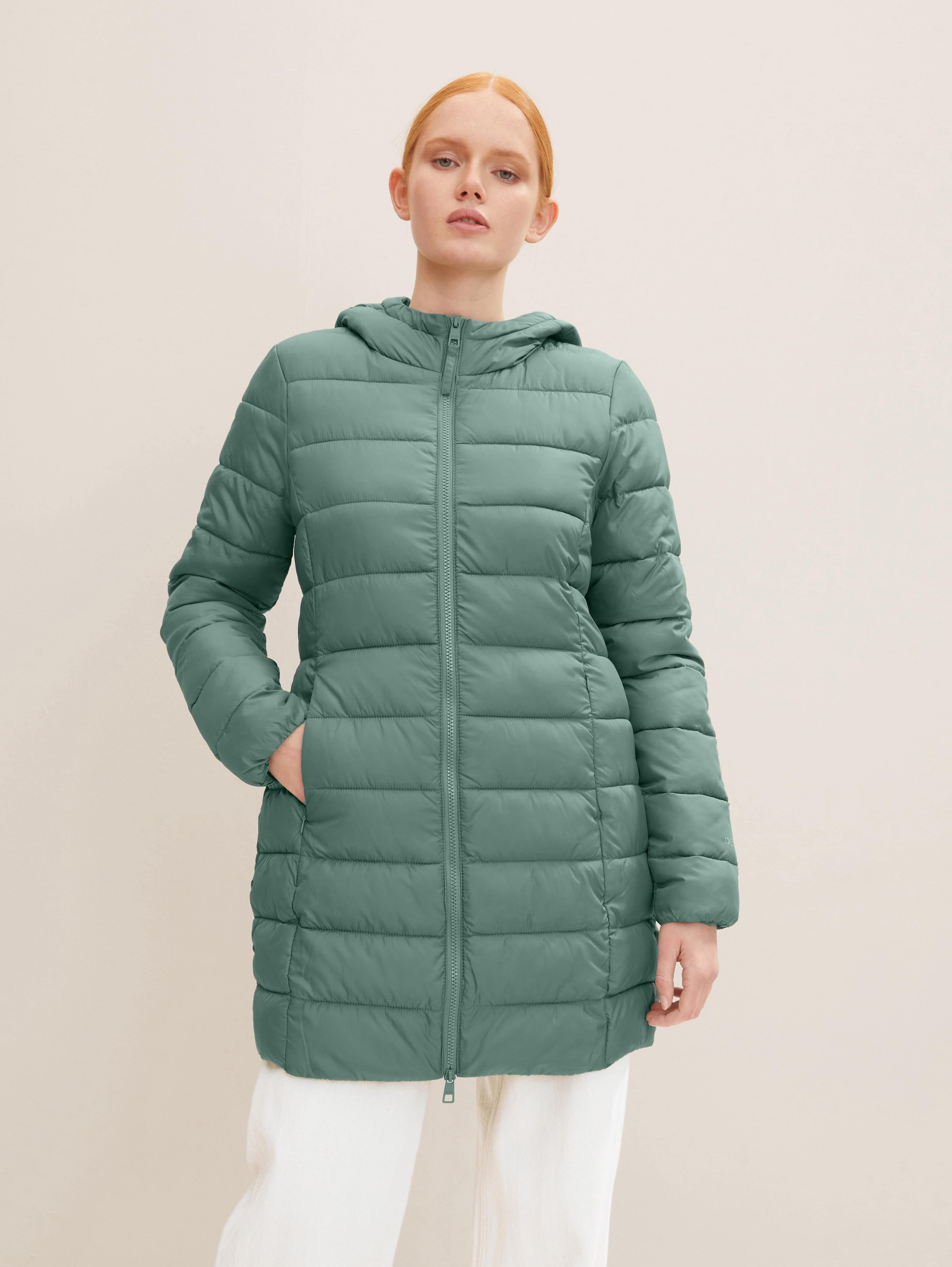 

Куртка женская TOM TAILOR 1031391 зеленая L, 1031391