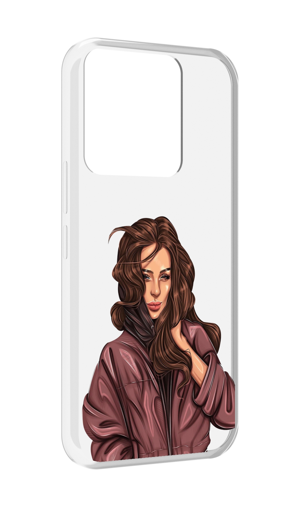 

Чехол MyPads Арт-рисунок-девушки для Tecno Spark Go 2022 / Tecno Spark 8C, Прозрачный, Tocco