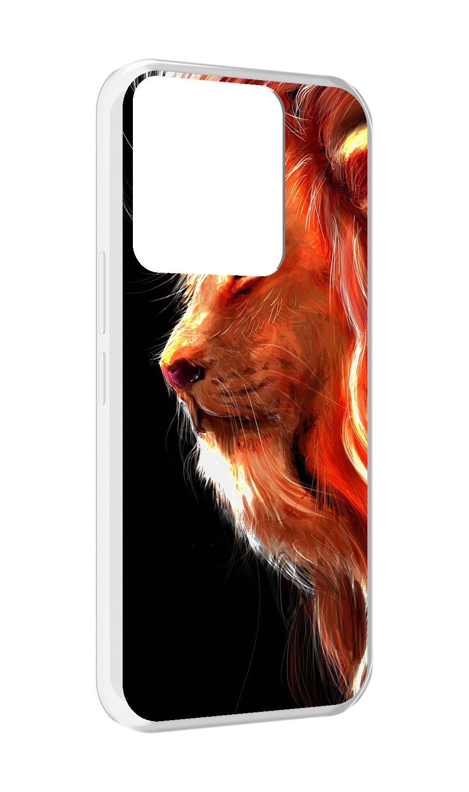 

Чехол MyPads Арт-рисунок-льва мужской для Tecno Spark Go 2022 / Tecno Spark 8C, Прозрачный, Tocco