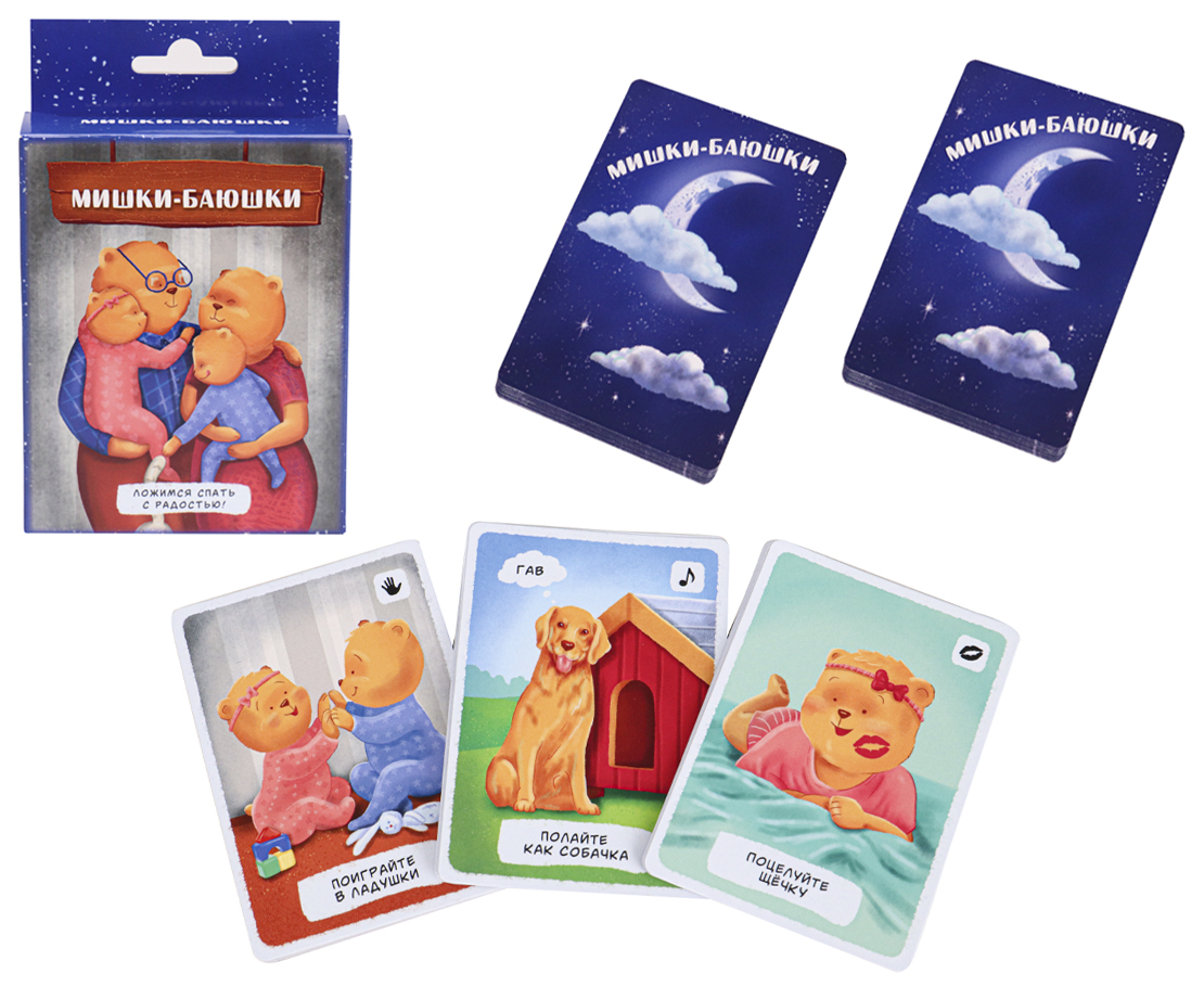 

Игра Рыжий кот Мишки-баюшки, 36 карточек, в коробке ИН-2613