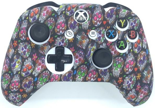 Чехол Controller Silicon Case для Microsoft Xbox Wireless Controller Mad Skulls (Xbox One)