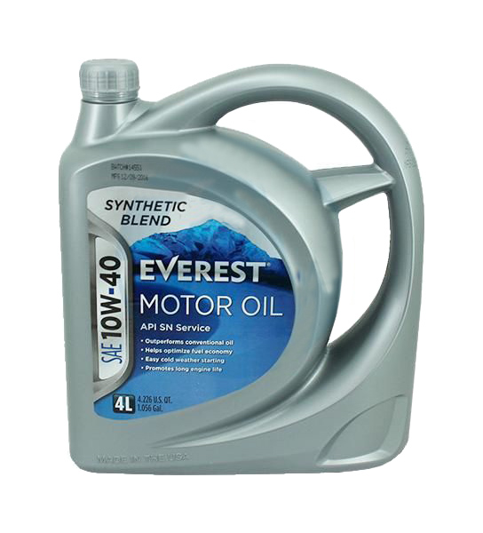 

EVEREST Масло моторное А3/В4 10W40 п/синт.4л EVEREST
