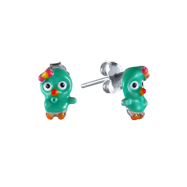 

Серьги-пусеты из серебра с эмалью Element47 DJ022_EARRING_SR_ENAM_001_WG, DJ022_EARRING_SR_ENAM_001_WG