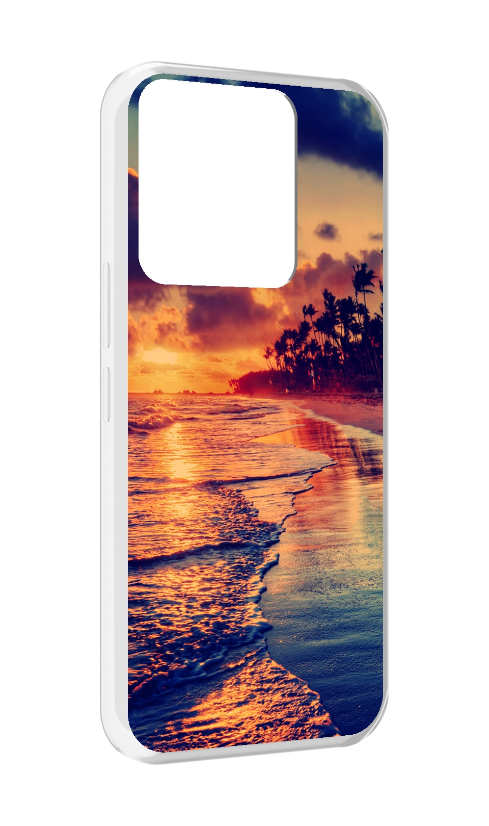 

Чехол MyPads Берег для Tecno Spark Go 2022 / Tecno Spark 8C, Прозрачный, Tocco