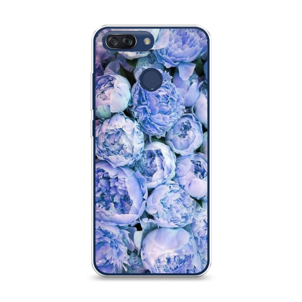 

Чехол Awog на ZTE Blade V9 Vita / ЗТЕ Блэйд V9 Vita "Пионы голубые", Разноцветный, 132550-8