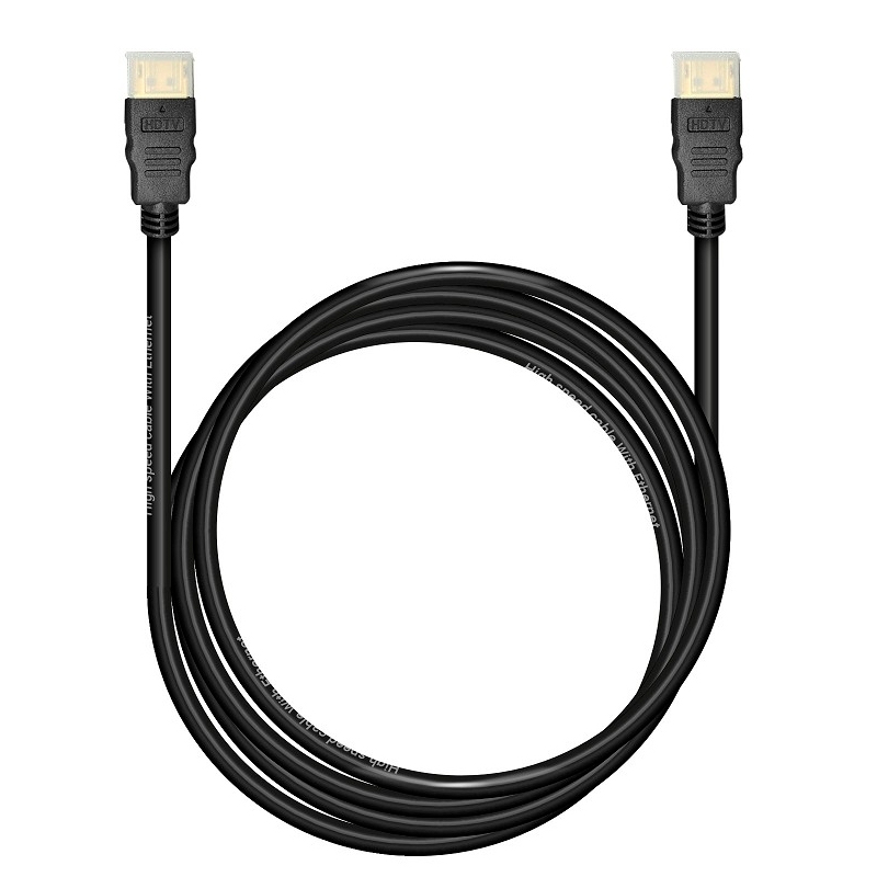 

Кабель Bion HDMI - HDMI вилка-вилка 2м (BXP-CC-HDMI4L-020) черный