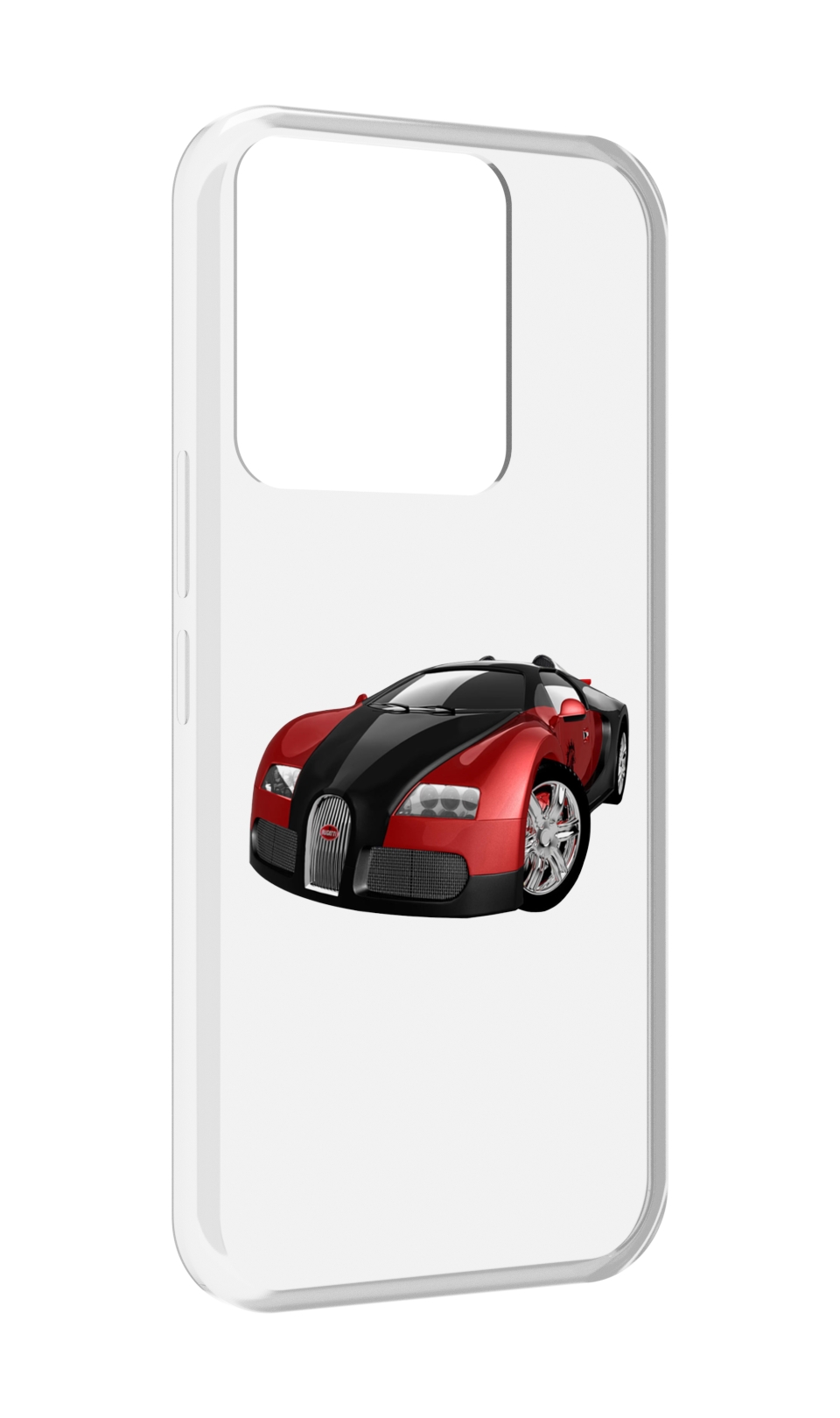 

Чехол MyPads Бука мужской для Tecno Spark Go 2022 / Tecno Spark 8C, Прозрачный, Tocco