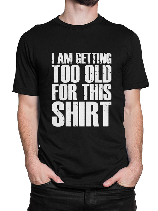 

Футболка мужская Dream Shirts Слишком Стар Для Этого черная XS, Слишком Стар Для Этого