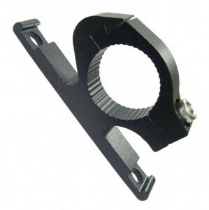 Крепление для велосипедного флягодержателя на руль 25,4мм CD-02 алюминиевое, черное OSTAND