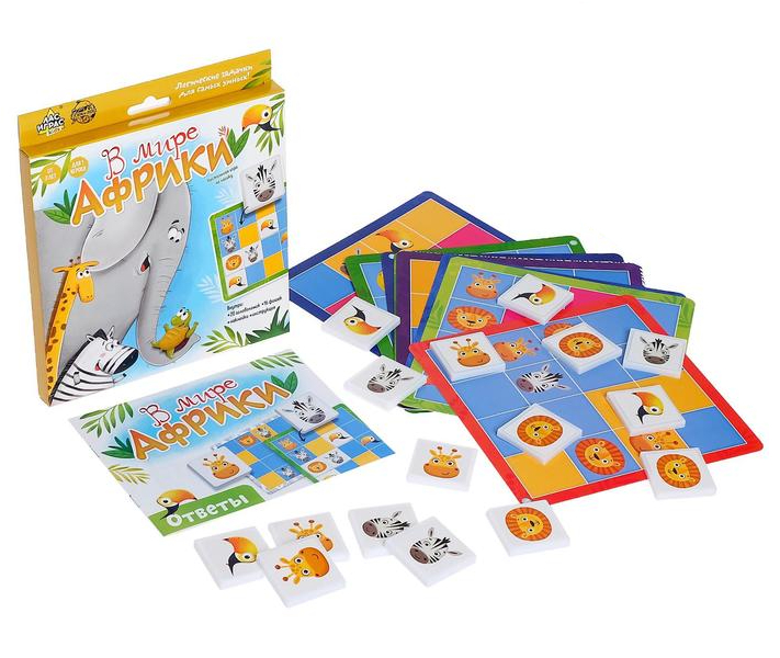 

Игра Лас Играс на логику, В мире Африки 5463567
