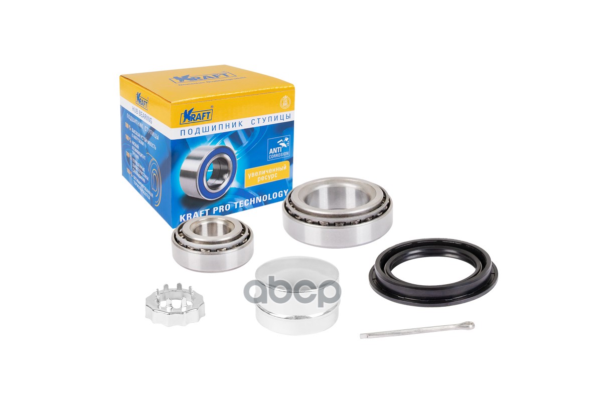 фото Подшипник ступицы vag 80 b4 90-; golf 78-, passat 75-94 задней kraft kraft арт. kt204512