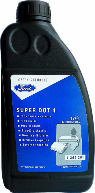 Тормозная жидкость Ford 1675574 DOT-4