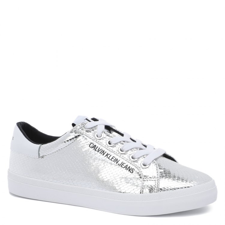 

Кеды женские Calvin Klein Jeans YW0YW00173 серебристые 39 EU, YW0YW00173_2531101