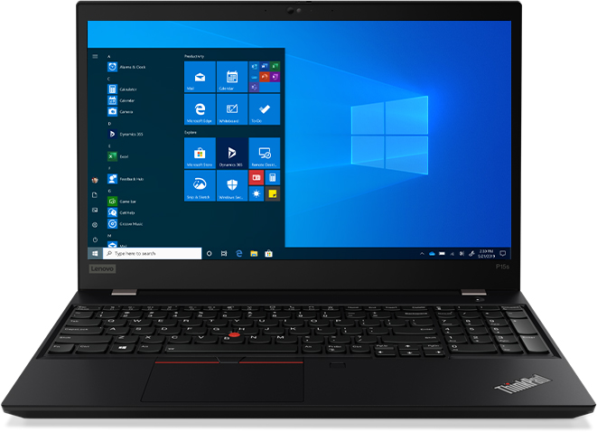 фото Ноутбук lenovo thinkpad p15s gen 2 (20w6004frt), черный