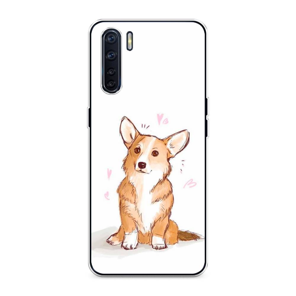

Чехол Awog на Oppo A91 "Корги любовь", Разноцветный, 254250-1