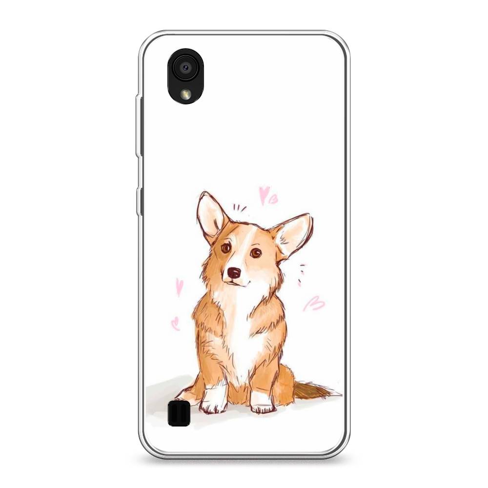 

Чехол Awog на ZTE Blade A5 (2019) / ЗТЕ Блэйд A5 (2019) "Корги любовь", Разноцветный, 133050-1