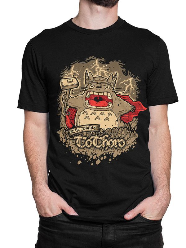 

Футболка мужская DreamShirts Studio Мой Сосед Тоторо - Бог Грома 2 черная 3XL, Черный, Мой Сосед Тоторо - Бог Грома 2