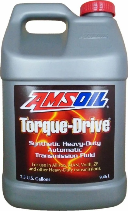 фото Трансмиссионное масло amsoil torque-drive synthetic automatic transmission fluid atf 9,46л