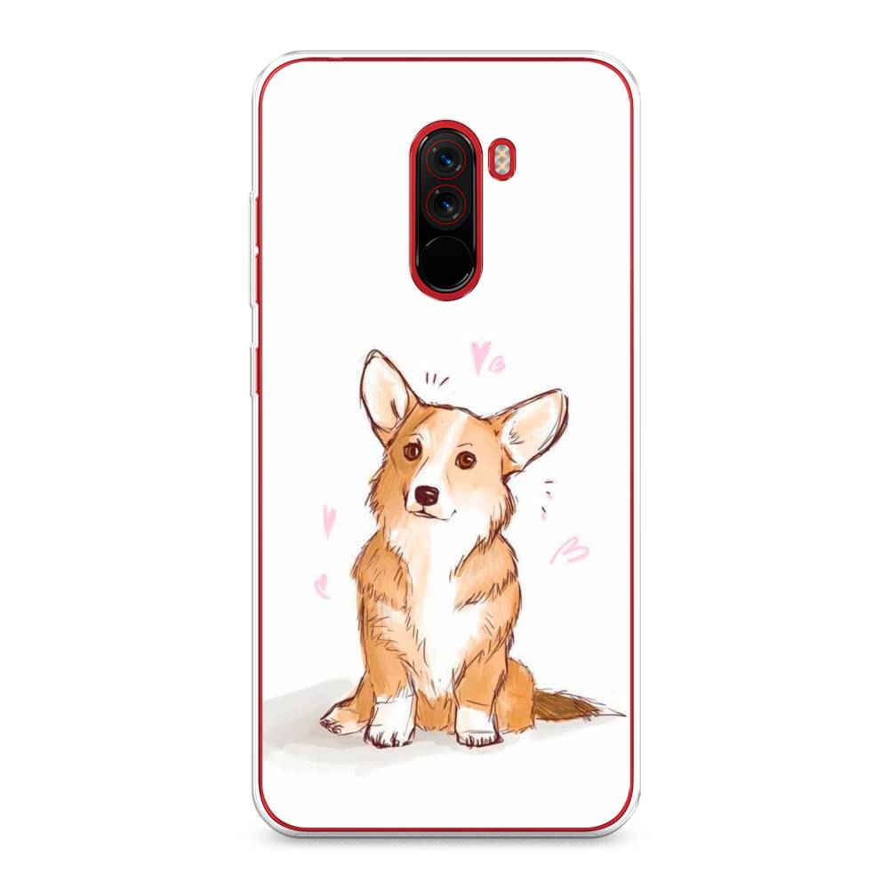 

Чехол Awog на Xiaomi Pocophone F1 "Корги любовь", Разноцветный, 34450-1