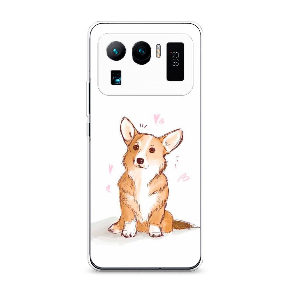 

Чехол Awog на Xiaomi Mi 11 Ultra "Корги любовь", Разноцветный, 310450-1