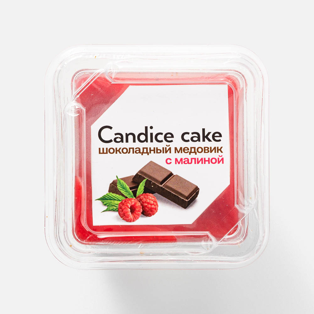 

Десерт Candice шоколадный медовик с малиной, 110 г