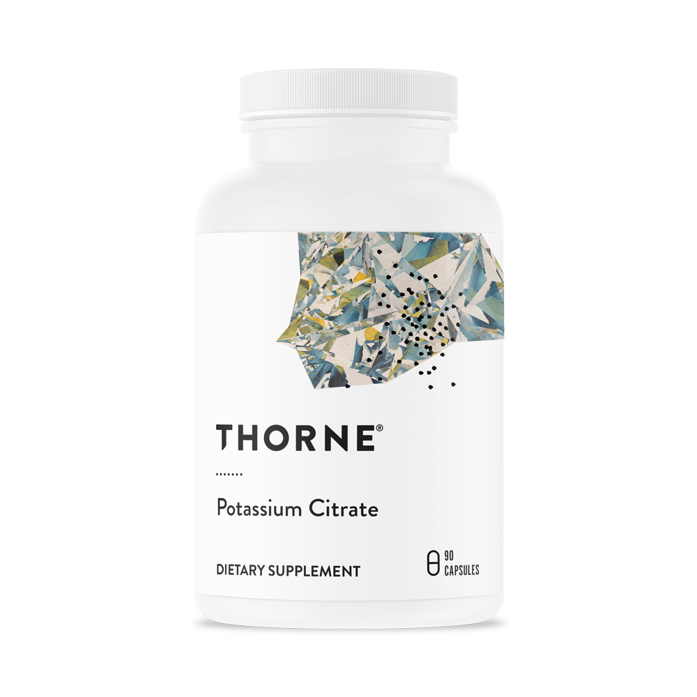 Калий Thorne Research Potassium Citrate 90 капсул