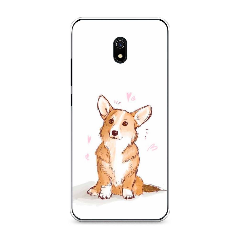 

Чехол Awog на Xiaomi Redmi 8A "Корги любовь", Разноцветный, 37250-1