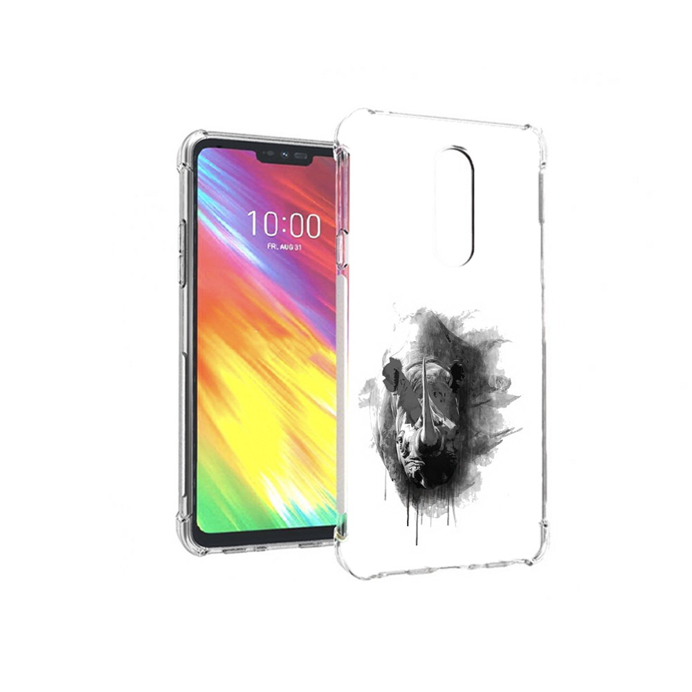 

Чехол MyPads Tocco для LG G7 носорог (PT124618.72.523), Прозрачный, Tocco
