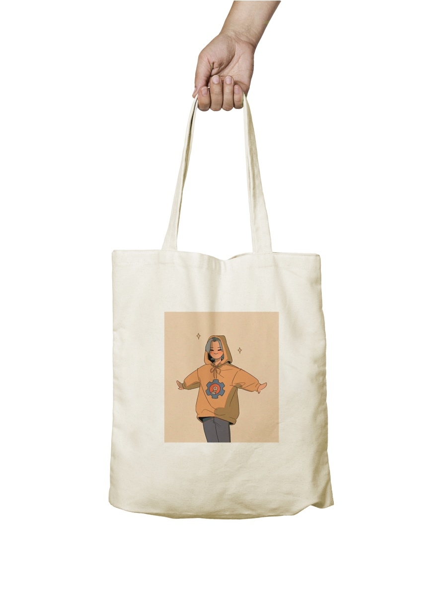 

Сумка-шоппер унисекс СувенирShop ANSK6, бежевый, ANSK6