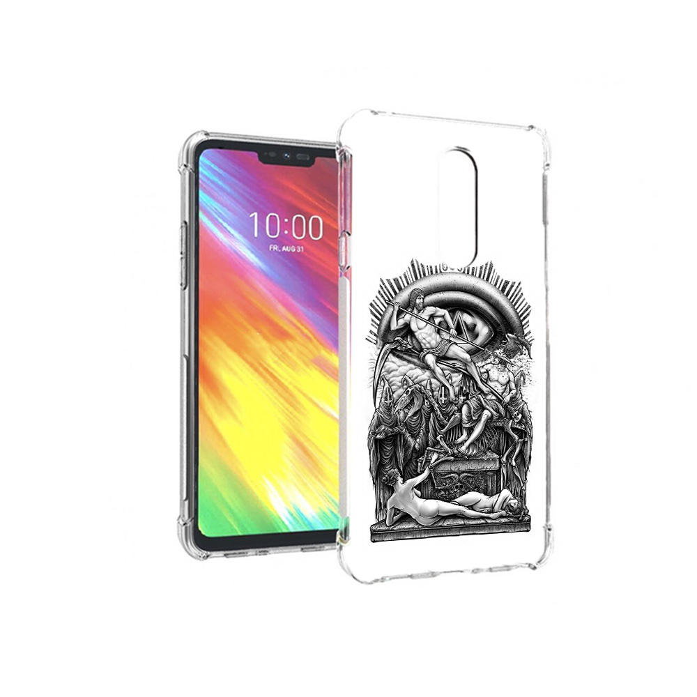 

Чехол MyPads Tocco для LG G7 оракул черно белый (PT124618.72.528), Прозрачный, Tocco